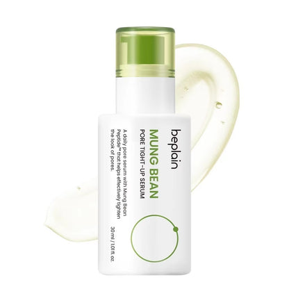 Korean Beplain Mung Bean Pore Serum,Deep Pore Cleansing Foam,Makeup Remover Oil and Clay Mask Facail Firming Skin Care Products